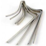 Hall Breathe Metal Masa Kıskacı Seti, 4'lü Düz ve Güçlü Tutma Aracı