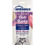 Ambiance Hindi Etli Ve Mayalı Kedi Ödül Maması Sticks 3 X 5 gr
