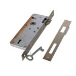 KALE Kilit 151 R 35mm Iç Oda Kapısı Nikel Oval