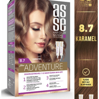Asse Set Saç Boyası No:8.7 Karamel