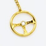 Direksiyon Şeklinde Anahtarlık Metal Araba Oto Aksesuar Hediyelik