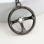 Direksiyon Şeklinde Anahtarlık Metal Araba Oto Aksesuar Hediyelik