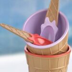 Qlüx 2 Parça Karnaval Dondurma Seti Asorti