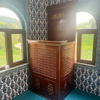 Köseoğlu Ahşap Hazır Camii Vaaz Kürsüsü – Mescit Kürsüsü, Modüler Cm